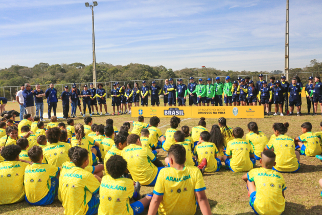 Araucária recebe primeira unidade do Projeto Gol do Brasil no Paraná