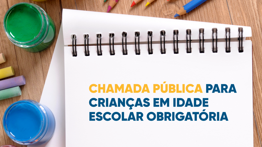 SMED faz chamada pública para crianças em idade escolar não matriculadas