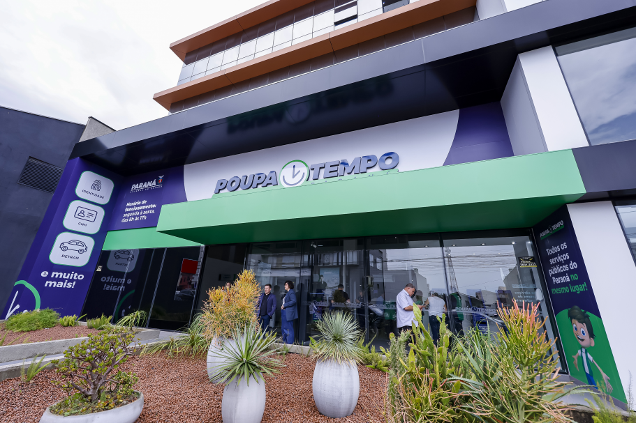 Araucária recebe o sétimo Poupatempo do Paraná - e o primeiro de rua