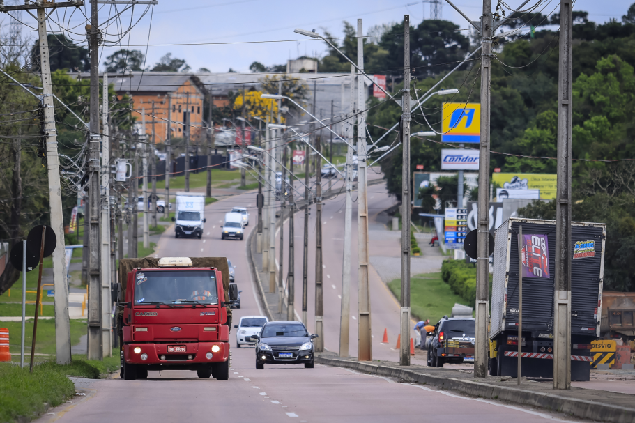 Notificações de trânsito caem quase pela metade em Araucária em 2025