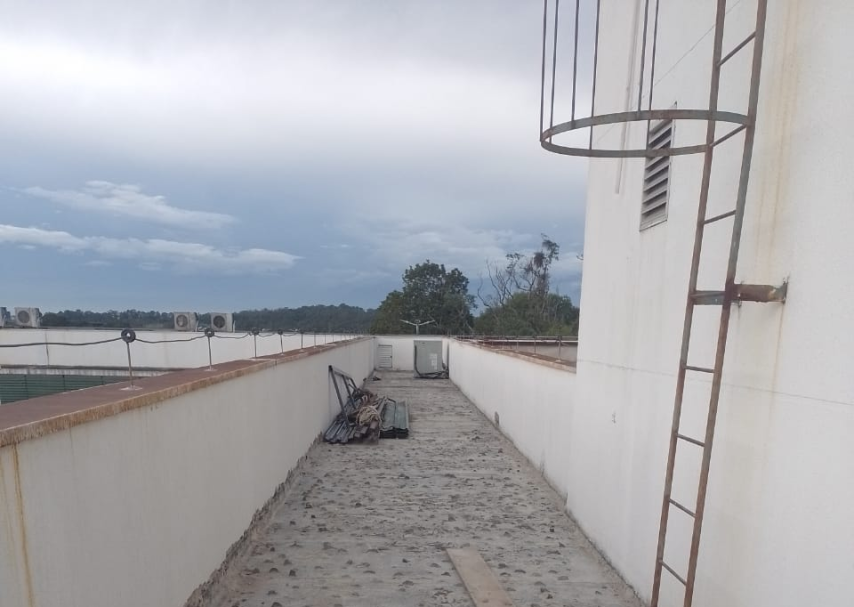 Reforma do telhado do HMA não vai parar no Carnaval