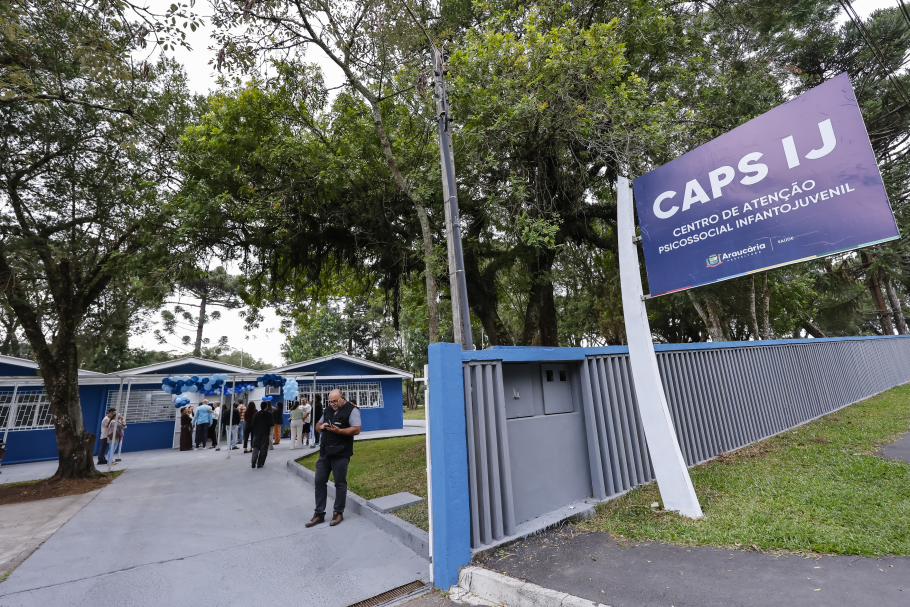 CAPS Infantojuvenil está atendendo em novo endereço em Araucária
