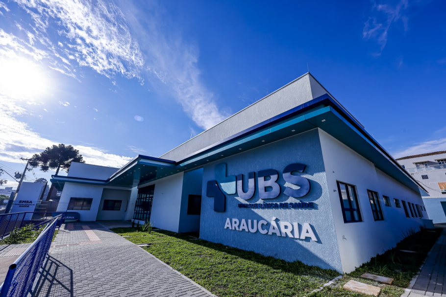 Construção da nova UBS do Centro avança e chega à reta final